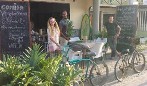 Some members of the Staff at Amor Infinito in Montanita