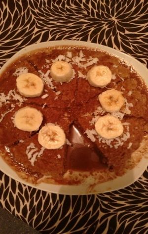 Oats, ginger, banana Pancake at Amor Infinito in Montanita