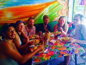 fun at Amor Infinito in Montanita