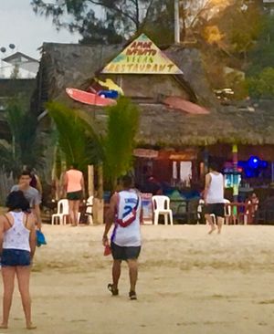 this is how it looks from the waves :) at Amor Infinito in Montanita