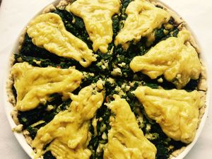 Vegan Kish at Amor Infinito in Montanita