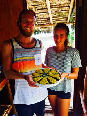 Part of the Staff at Amor Infinito in Montanita