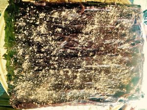 vegan chocolate orange banana cake at Amor Infinito in Montanita