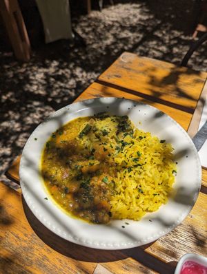 Arroz y lentejas y verduras at La Cocina de Daksha in Tigre