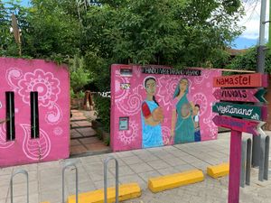 The entrance  at La Cocina de Daksha in Tigre