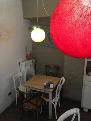 Inside at Cafelait in Asti