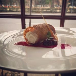 Crocante de Lucuma at Vegan Bueras in Santiago