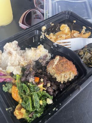 I demolished most of it before I remembered to snap a pic.  at Baba's Vegan Cafe in Los Angeles