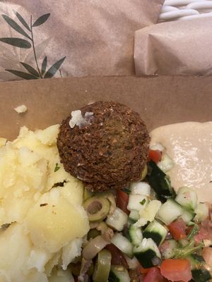 Falafel   at Nun in Milan
