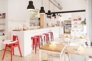 Tables at Nun in Milan