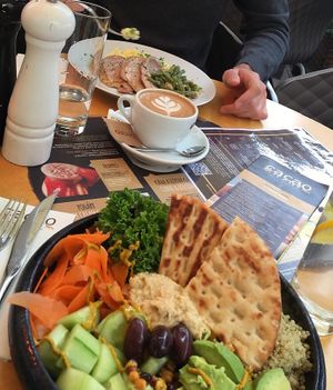 Vegan Bowl  at cacao in Prague