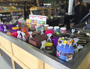 Speciality chocolates at Wholefood Merchants in Ferntree Gully