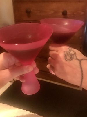 Enjoying the Salted Caramel Espresso Martini and Cacao Old Fashioned cocktails at home. at Mildreds - Camden in North West London