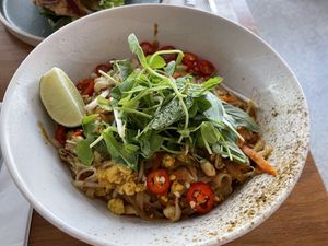 Pad thai at Mildreds - Camden in North West London