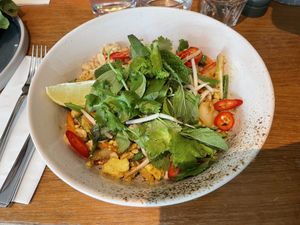 Pad thai at Mildreds - Camden in North West London