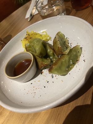 dumplings   at Mildreds - Camden in North West London