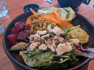 alma bowl at Mildreds - Camden in North West London