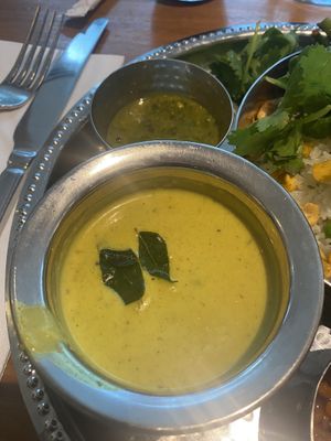 Curry sauce  at Mildreds - Camden in North West London