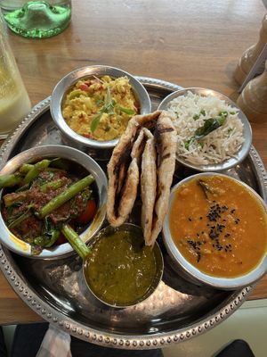 Thali breakfast😄  at Mildreds - Camden in North West London