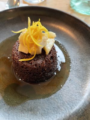 Sticky toffee  #Veganuary at Mildreds - Camden in North West London