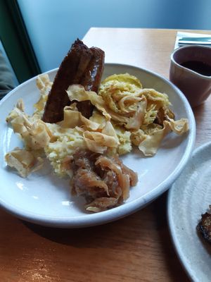 Sausagecand mash at Mildreds - Camden in North West London