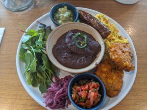 Almuerzo brunch 🤤 at Mildreds - Camden in North West London