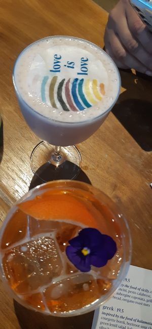 Cocktails at Mildreds - Camden in North West London