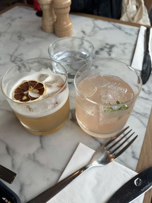 Negroni and margarita  at Mildreds - Camden in North West London