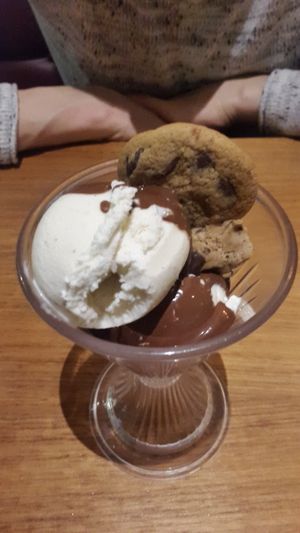 Cookie sundae at Mildreds - Camden in North West London