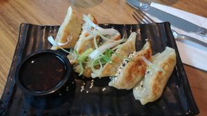 Gyoza starter at Mildreds - Camden in North West London