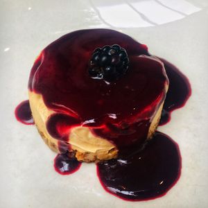 Cheesecake  at Mildreds - Camden in North West London