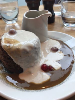 Sticky Toffee Pudding at Mildreds - Camden in North West London