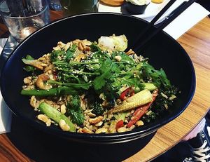 Stir fry at Mildreds - Camden in North West London