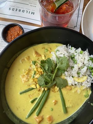 Curry at Mildreds - Camden in North West London