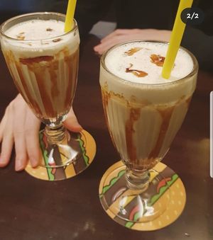 Milkshake at Space Burger in Dusseldorf