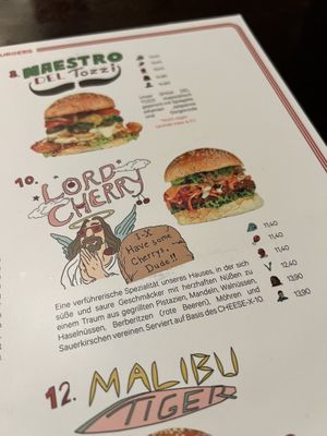   at Space Burger in Dusseldorf