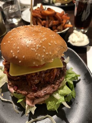   at Space Burger in Dusseldorf