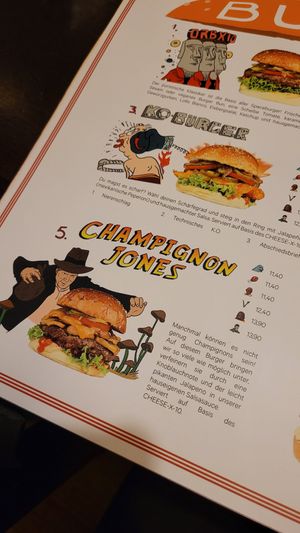 Best burger ! at Space Burger in Dusseldorf