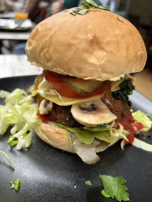 Burger  at Space Burger in Dusseldorf