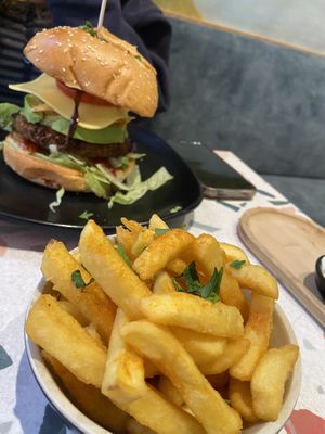   at Space Burger in Dusseldorf
