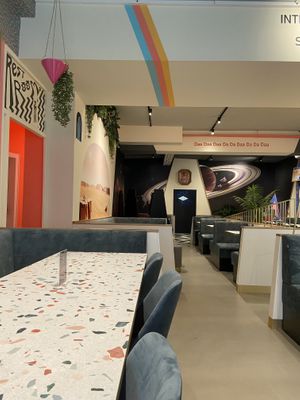   at Space Burger in Dusseldorf