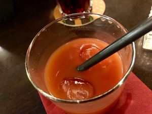 bloody mary at Space Burger in Dusseldorf