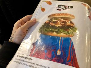 SPACE burger ;) at Space Burger in Dusseldorf