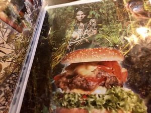 jungle space burger ;) at Space Burger in Dusseldorf