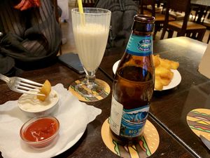 dinner at Space Burger in Dusseldorf