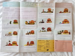 Nearly all burgers can be made vegan (if not, its clearly stated in red) at Space Burger in Dusseldorf
