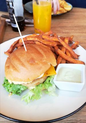 Vegan Buger at Froindlichst - Winterhude in Hamburg