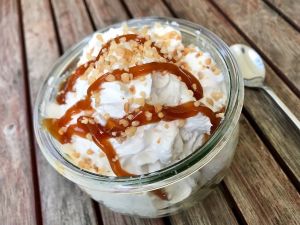 ice 'cream' cup at Froindlichst - Winterhude in Hamburg