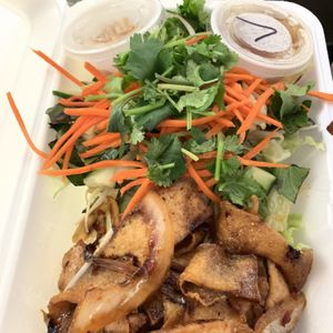 Vermicelli noodle salad! at Rush Hour Station in Bloomington