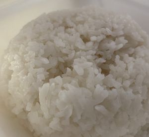 White rice! at Rush Hour Station in Bloomington